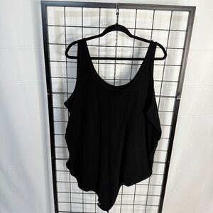 Torrid Black 6X Bodysuit Tank Top